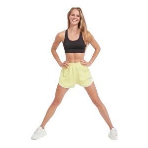 PSK Collective Women's Size 2X Yellow Active Shorts